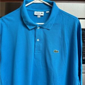 Lacoste Men's Vibrant Blue Polo Shirt